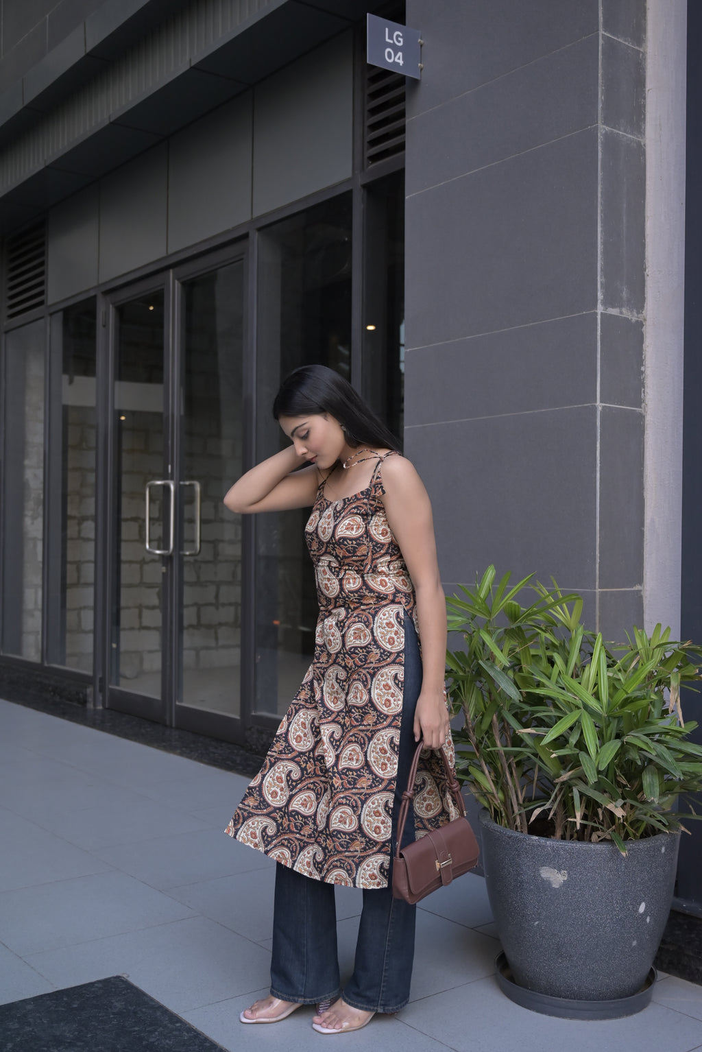 Straight Fit  long Kurti