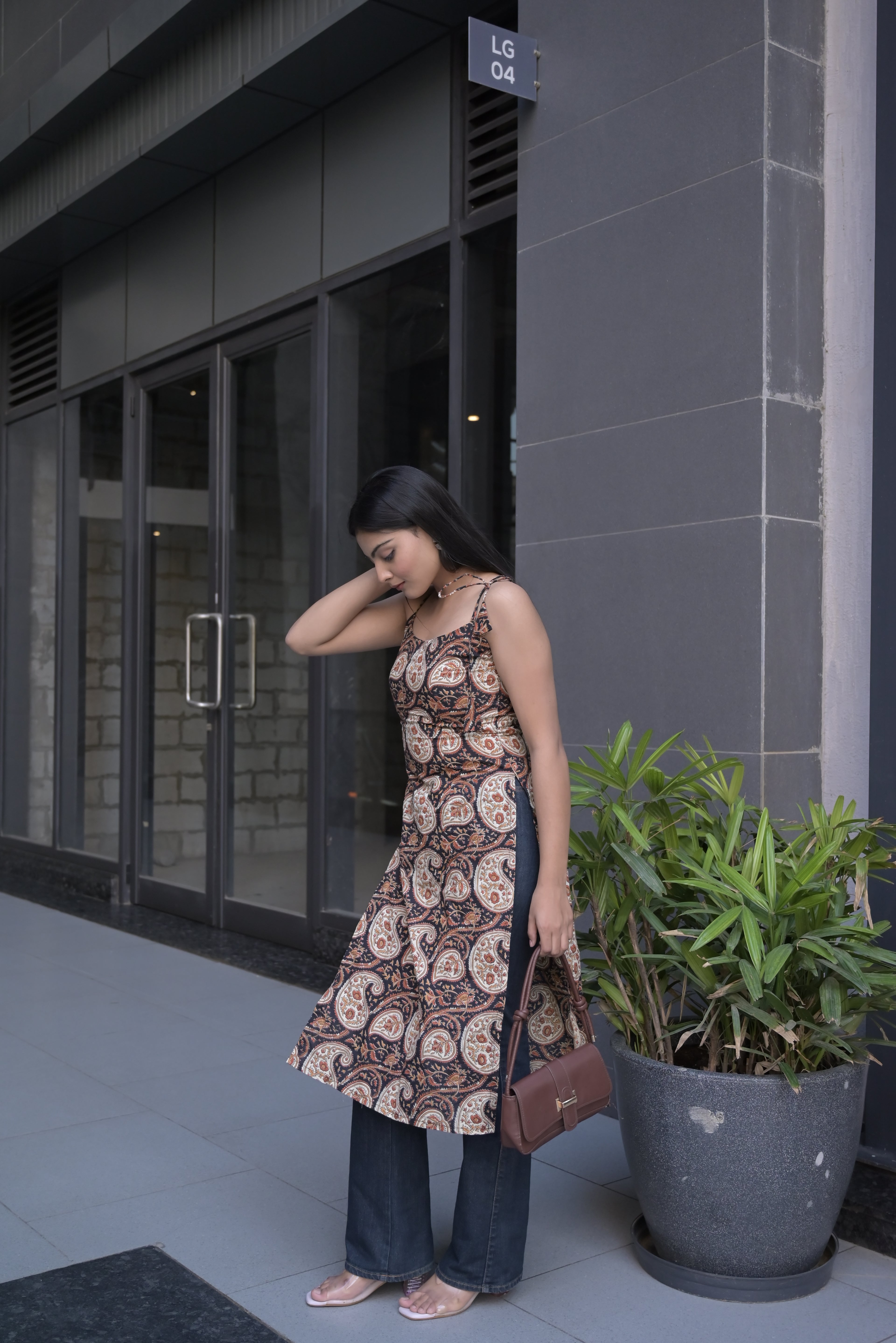 Straight Fit  long Kurti