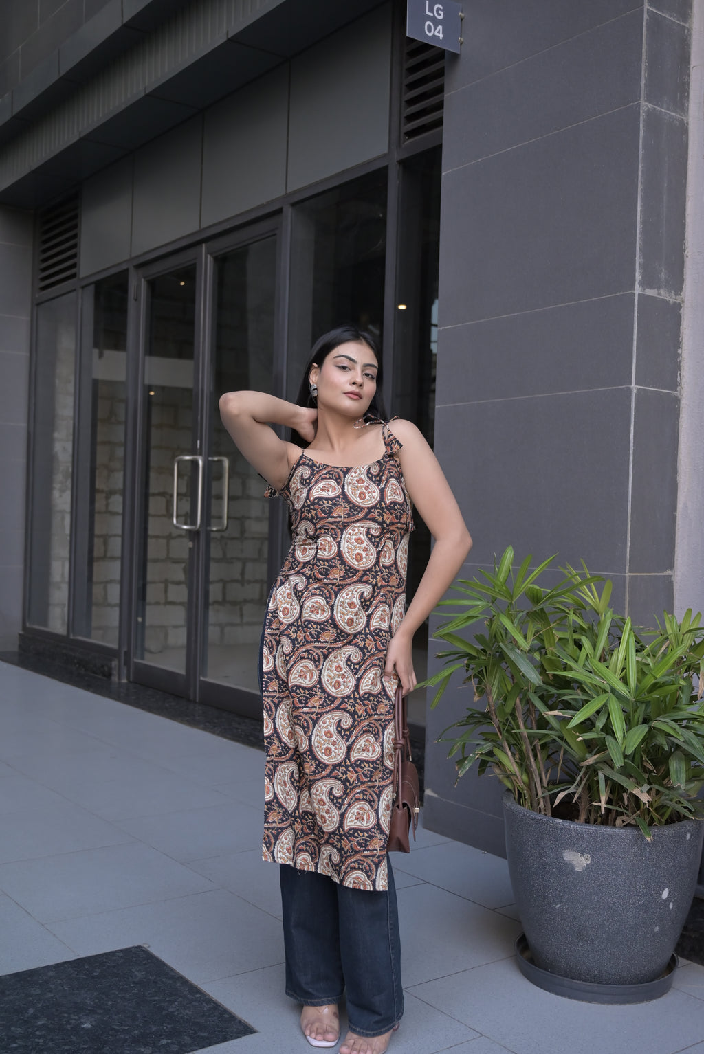 Straight Fit  long Kurti